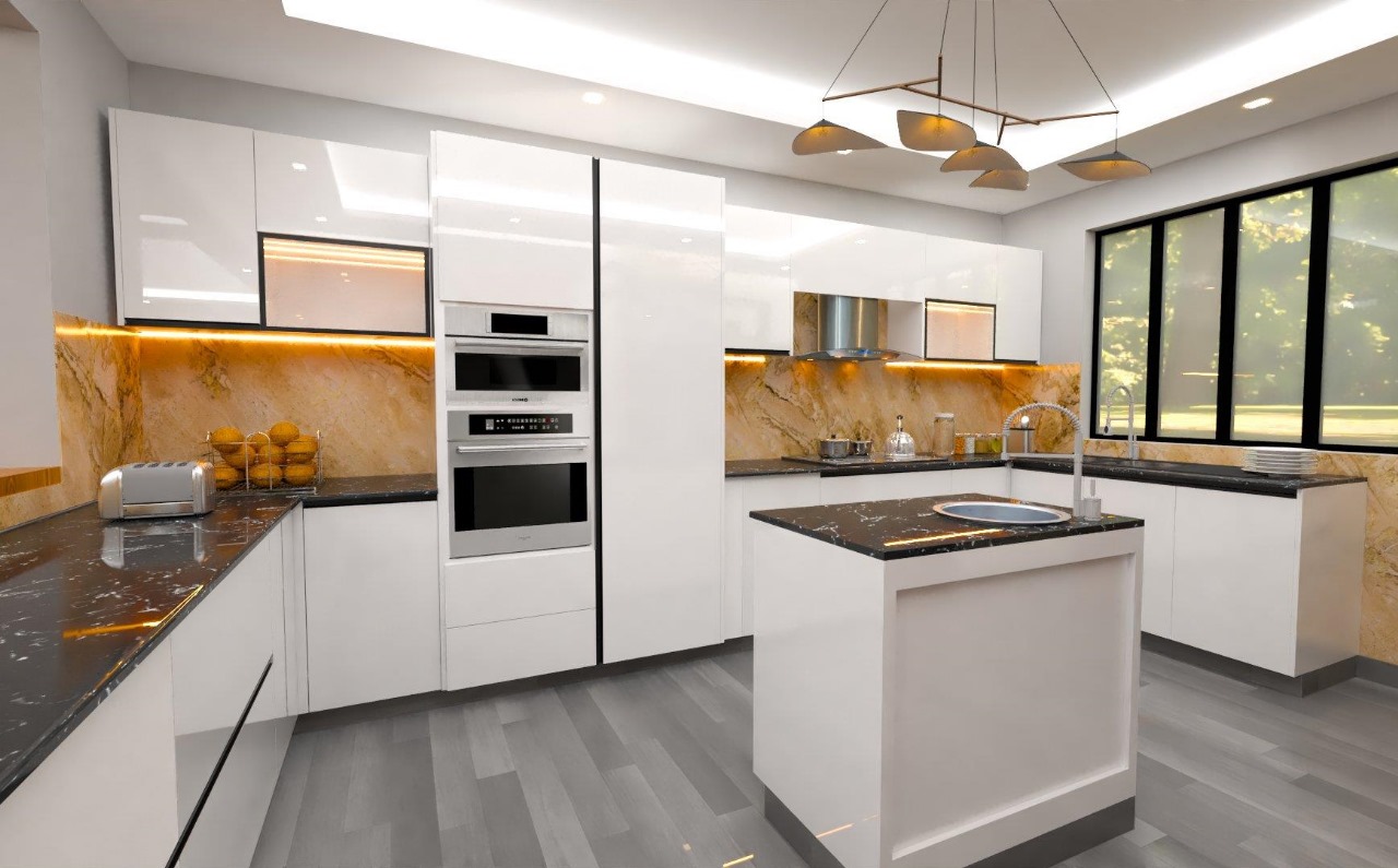 Classic residential apartment interior