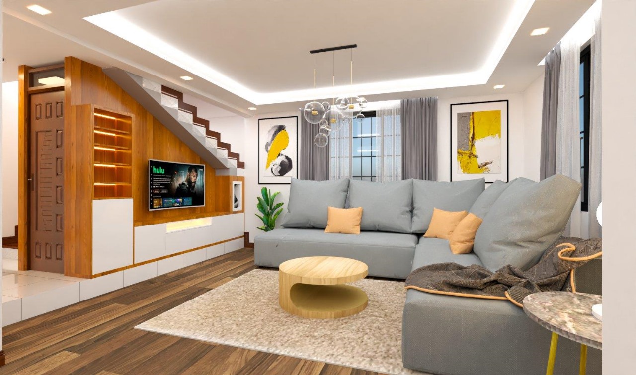 Modern residential apartment interior